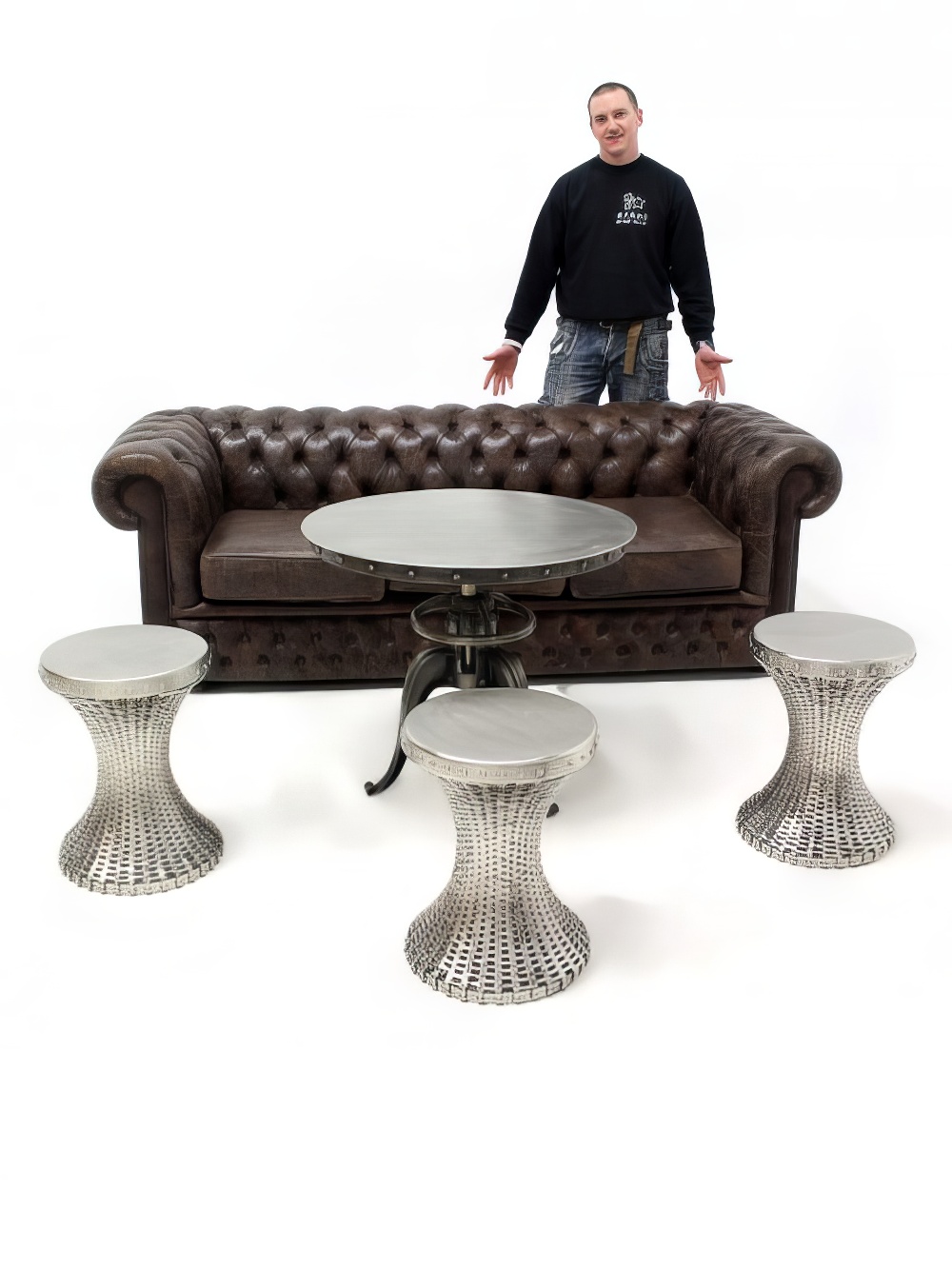FUR15SN2090_SN1993_Brown_Chesterfield_Industrial_Metal_Table_Silver_Riveted_Metal_Stool_event_prop_hire_0034SW_124_copy_optimised.jpg
