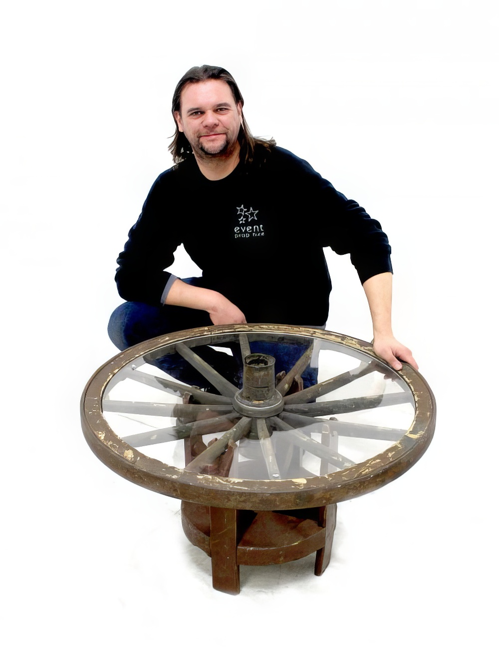 FUR61_Wagon_Wheel_Table_Rustic_Wooden_Stoolevent_prop_hire_LG_726_copy.jpg