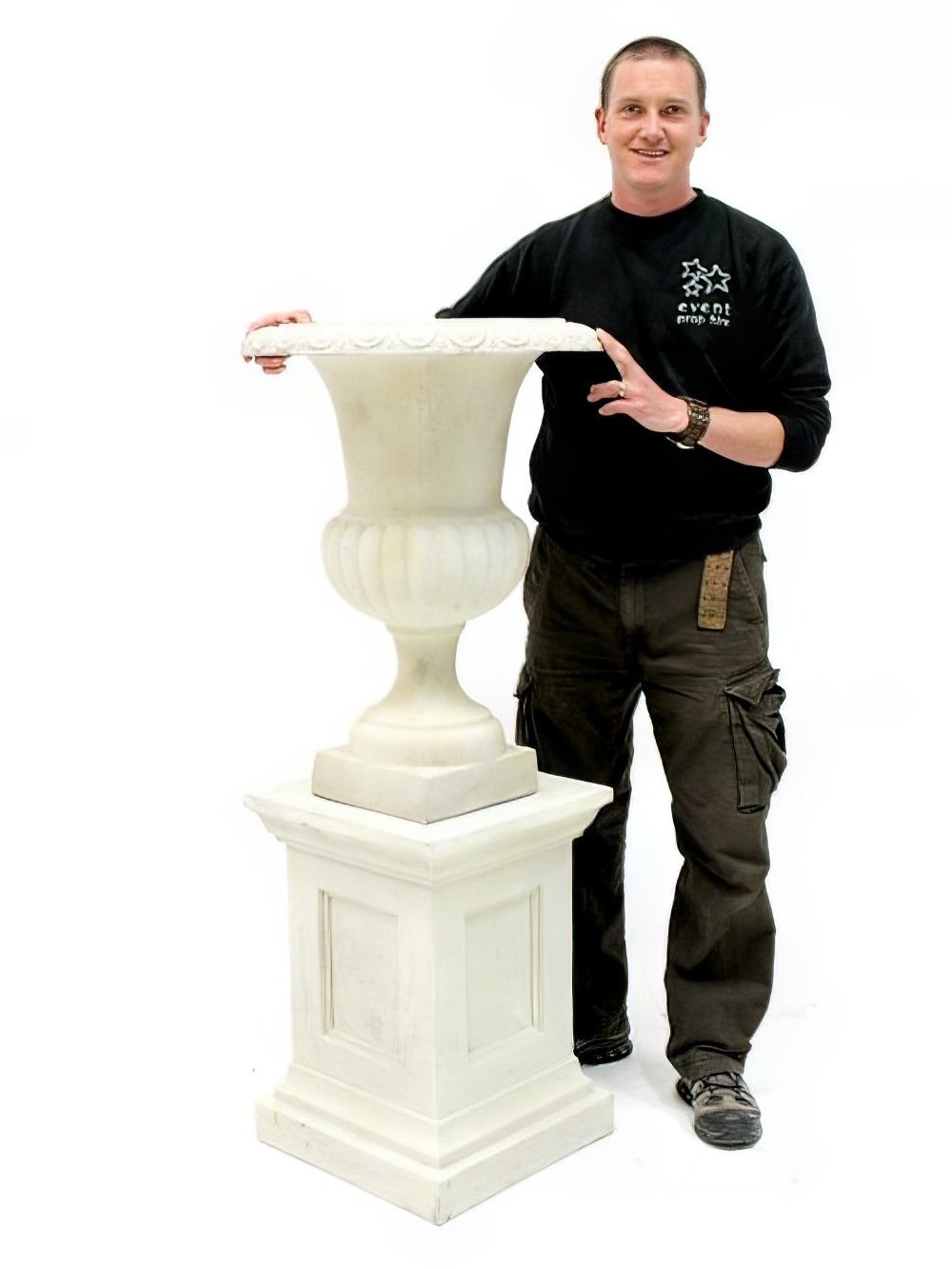 SCN133and_amp_SCN132_Medium_light_decorative_stone_effect_urn_and_plinth_event_prop_hire_optimised.jpg
