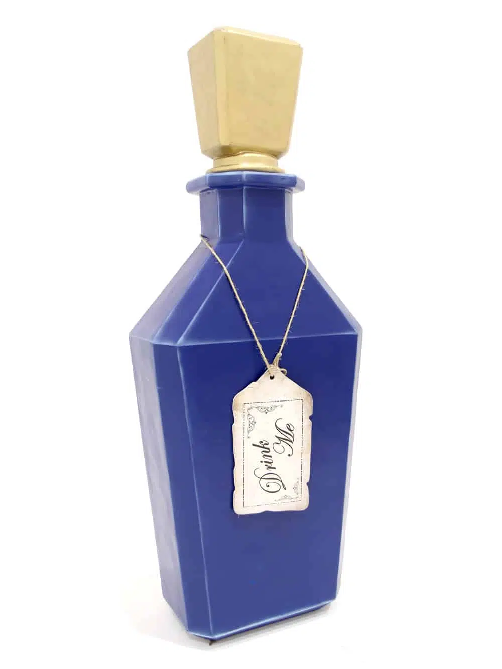 ALC42 Alice in Wonderland Drink Me Bottle (Blue) _event_prop_hire_032