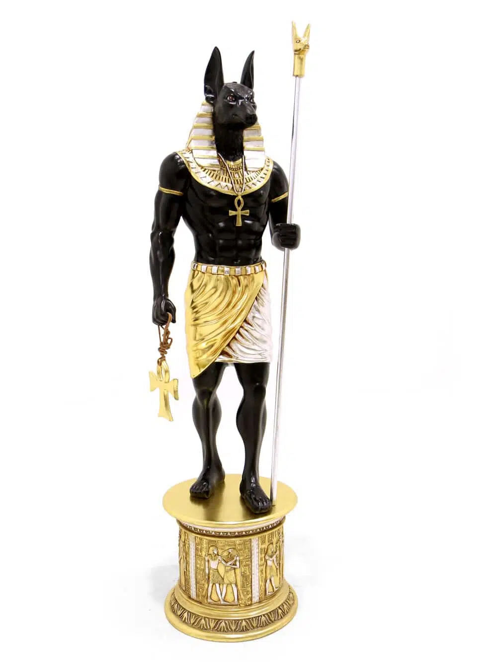 EGY17_Egyptian Statue Anubis_083