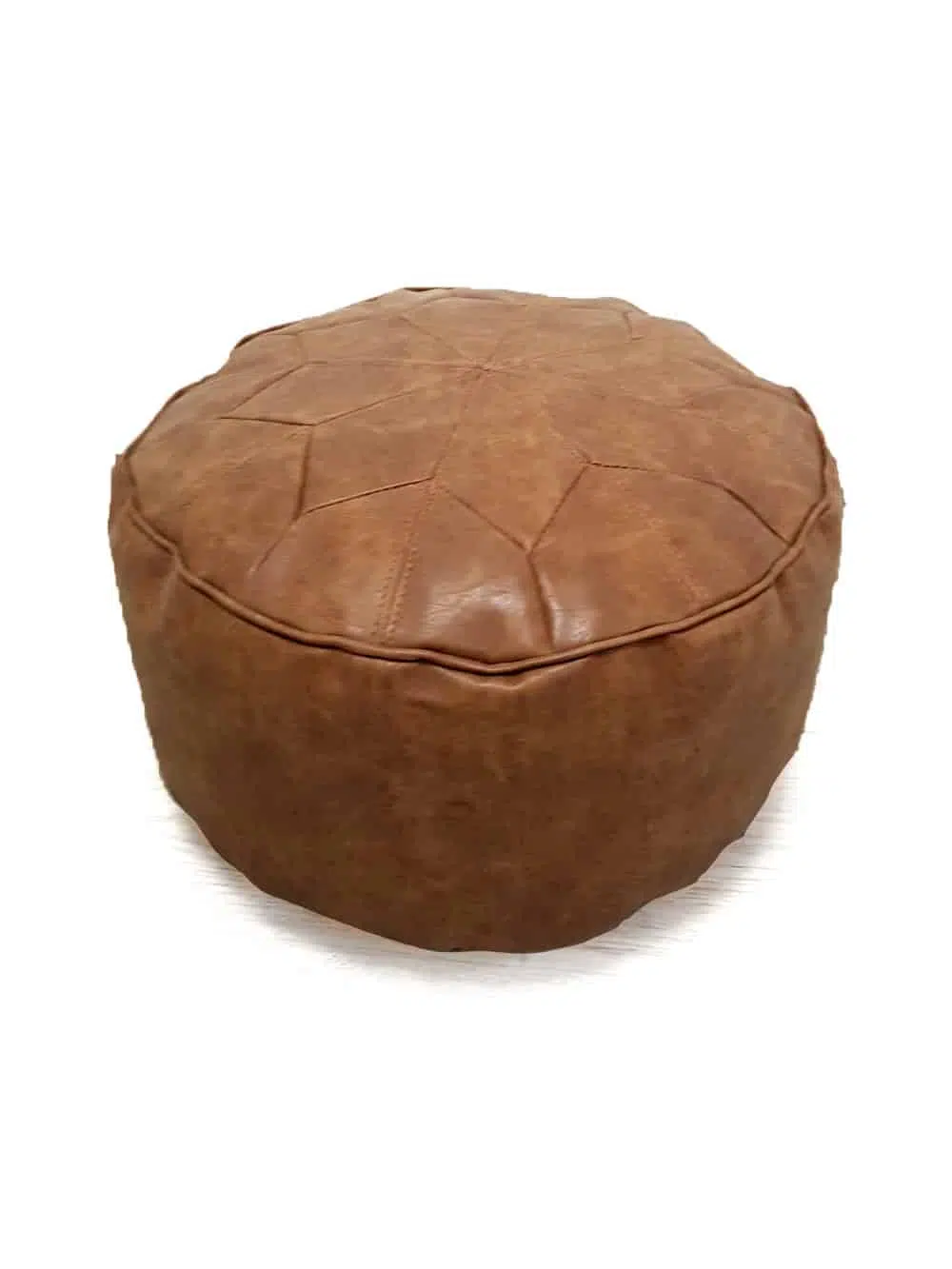 FUR53_Leather Pouffe - Plain_211