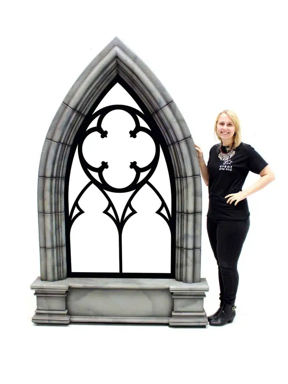 HLW75_Gothic Stone Arch Silhoutte Panel #1_event prop hire_0043IMG_1428 . _optimised