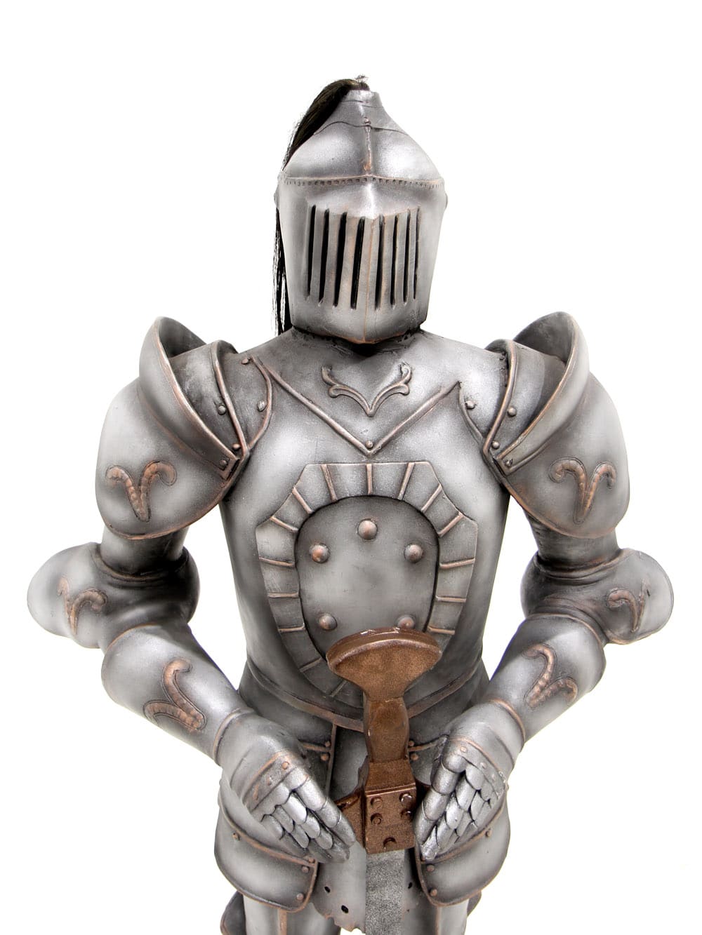 MDL40_Life-size Silver Medieval Knight_085