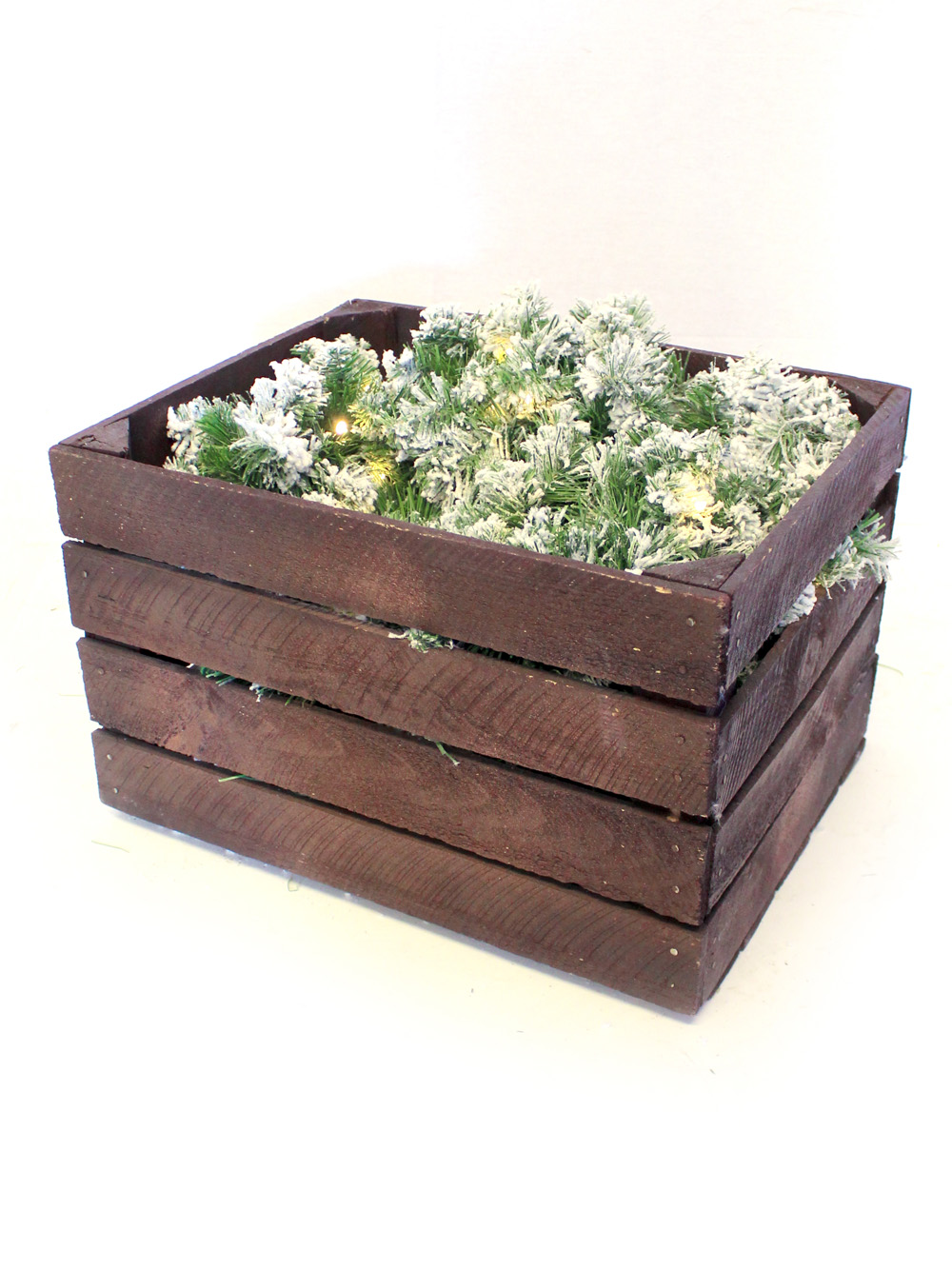 SN3130_High_Sided_Crate_with_Flocked_Pre-Lit_Christmas_Garlands_event_prop_hire_0007IMG_7333_copy
