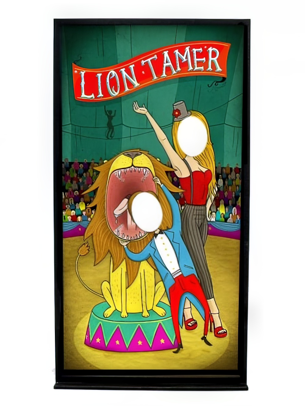 SN3866_Circus_Lion_Tamer_Peep_Thru_Boardevent_prop_hire_Lion_tamer_without_models_copy