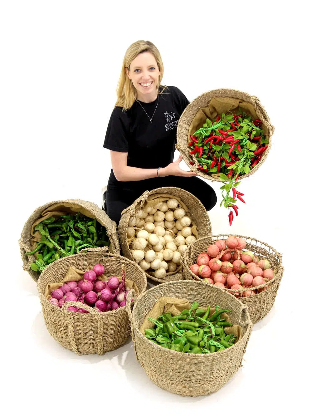 SN3897_Basket of Artificial Fresh Produce_Vegetables_135_High Res