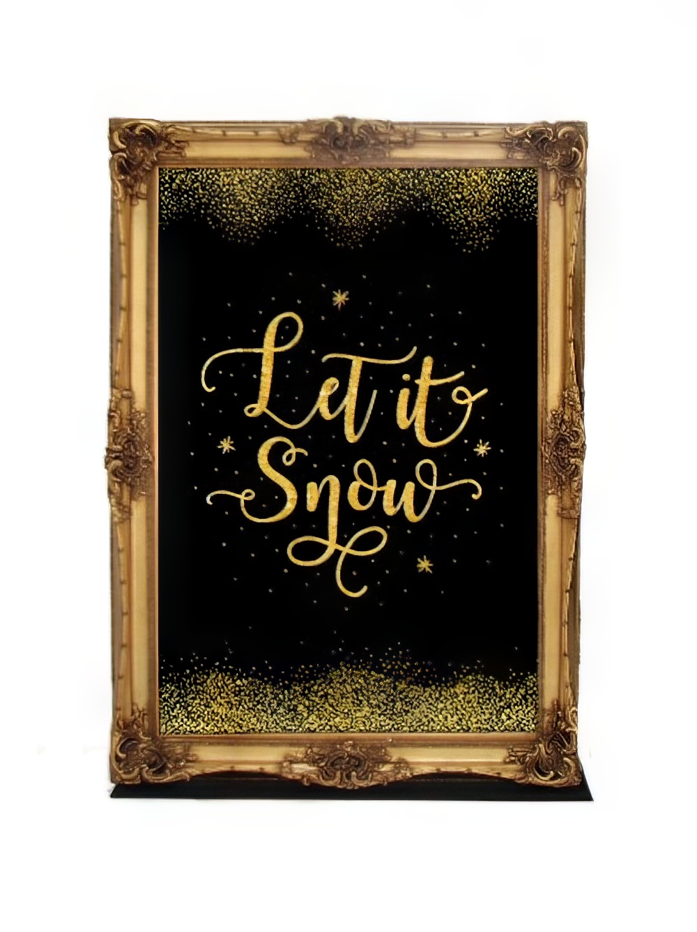 SN4146_Giant_Framed_Sign_with_Christmas_Saying_3_Goldevent_prop_hire_005