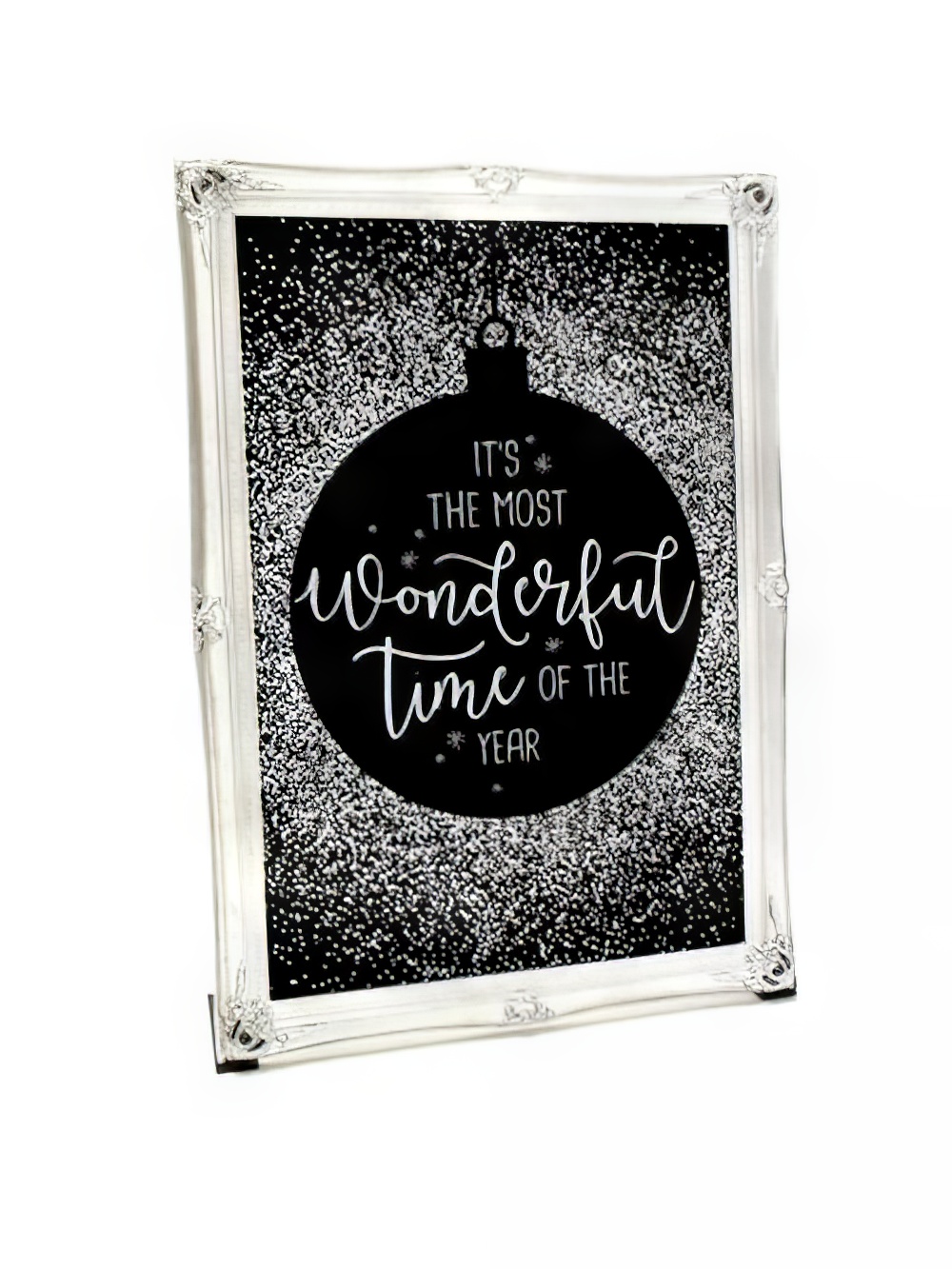 SN4147_Giant_Framed_Sign_with_Christmas_Saying_1_Silverevent_prop_hire_007