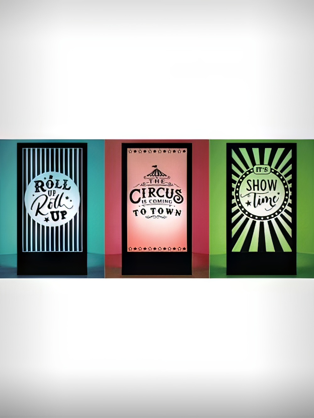 SN4239_SN4240_SN4241_Typography_Circus_Silhouette_Panelsevent_prop_hire_001