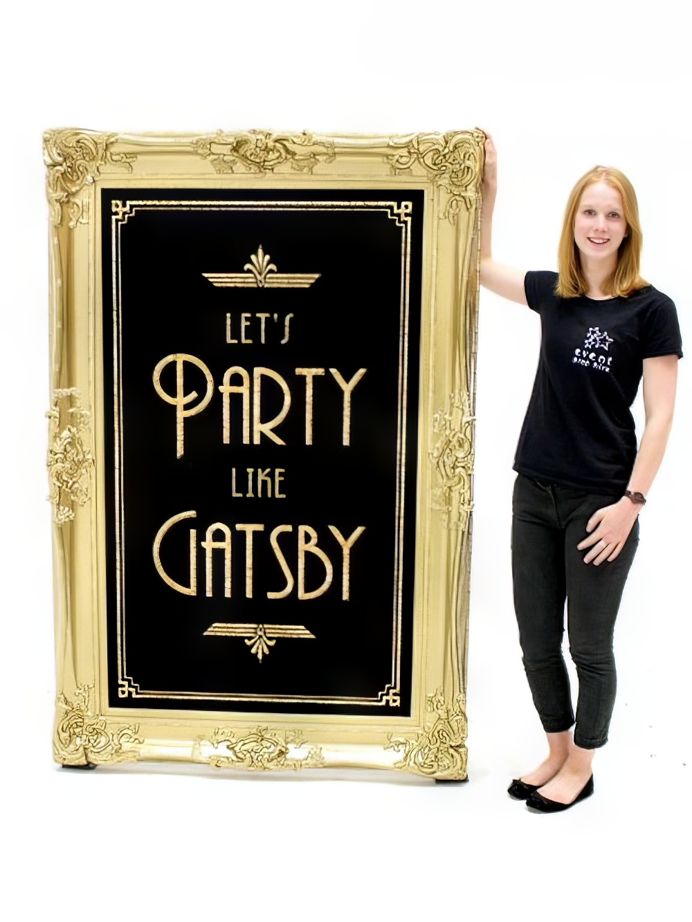 SN4359_Art_Deco_Style_Medium_Gold_Framed_Sign_2event_prop_hire_003