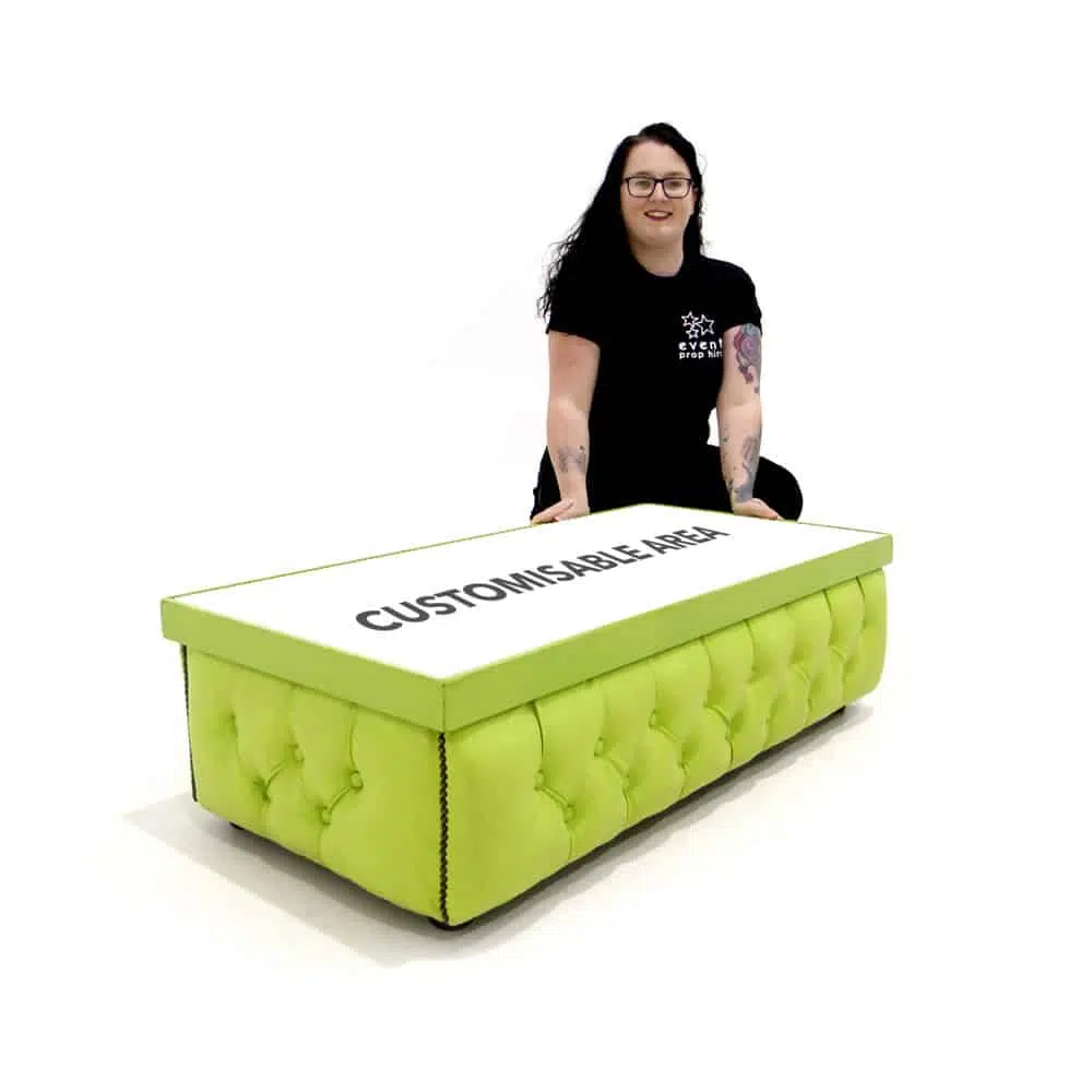 SN5061_Customised Lime Green Buttoned Coffee Table_195