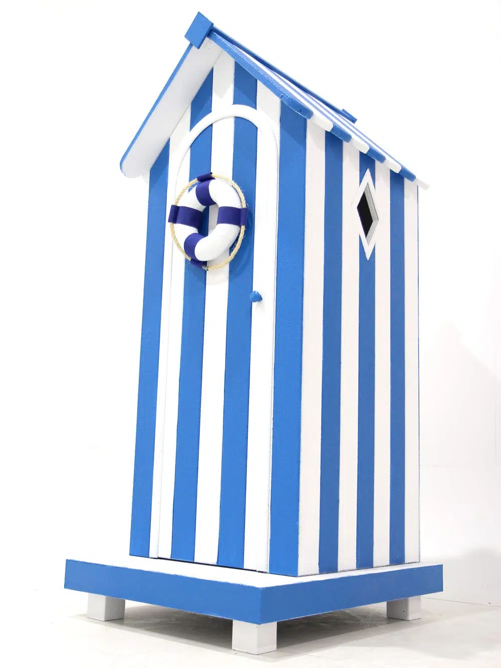 SN5682 Beach Hut (Blue & White) _event_prop_hire_051
