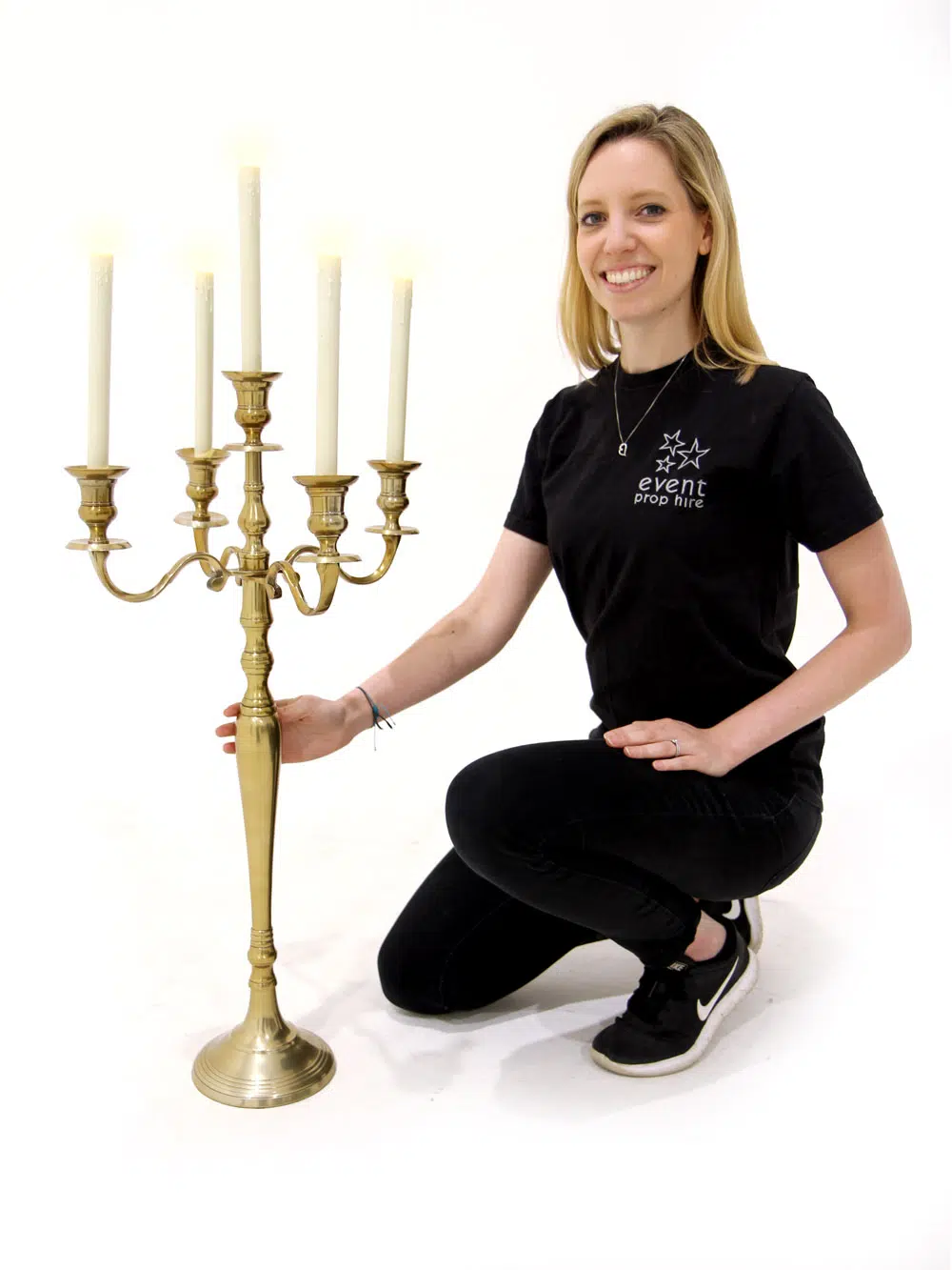 SN5938_Brass Effect Candealabra_105