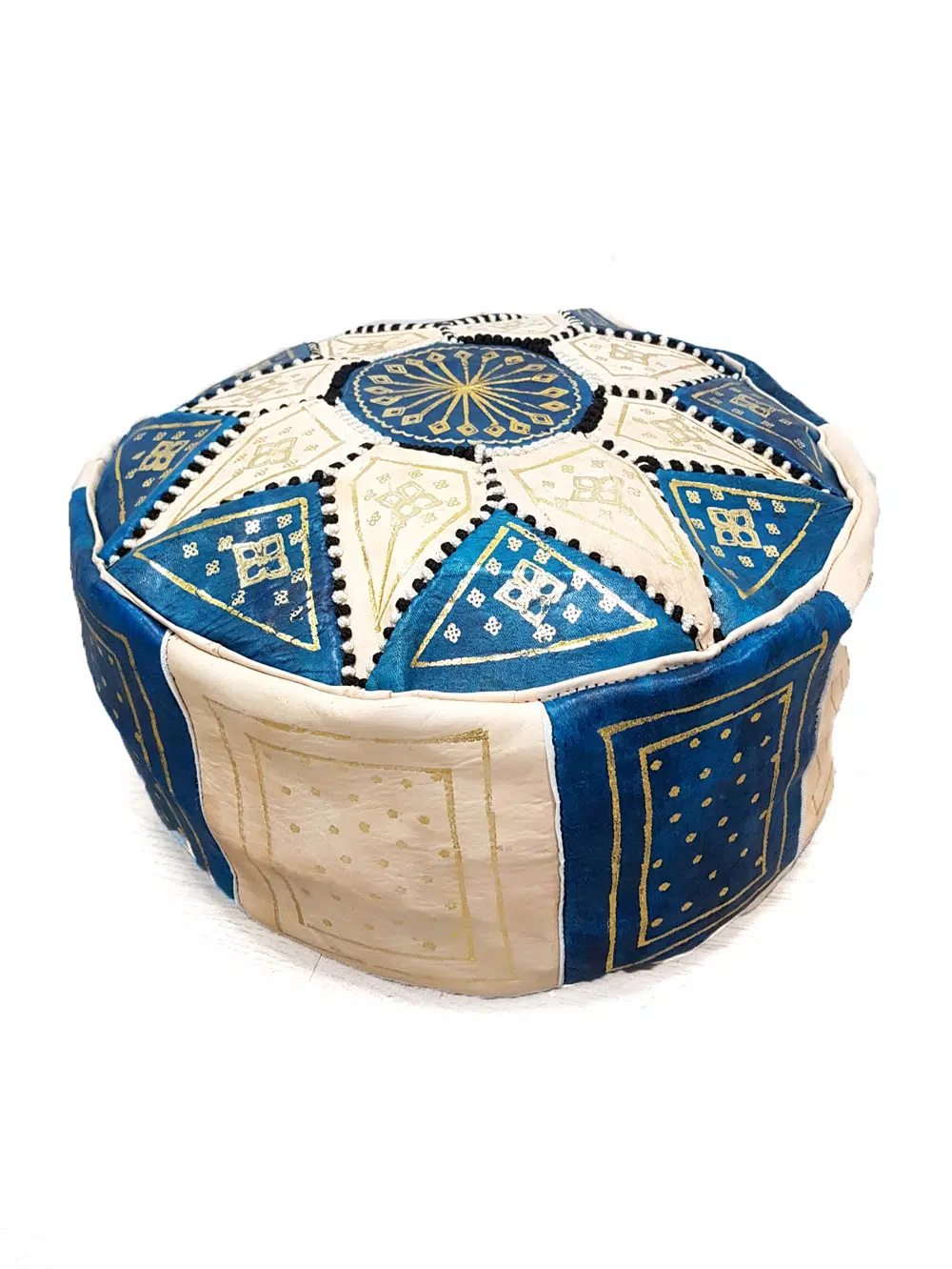 SN6714_Leather Pouffe - Patterned_207