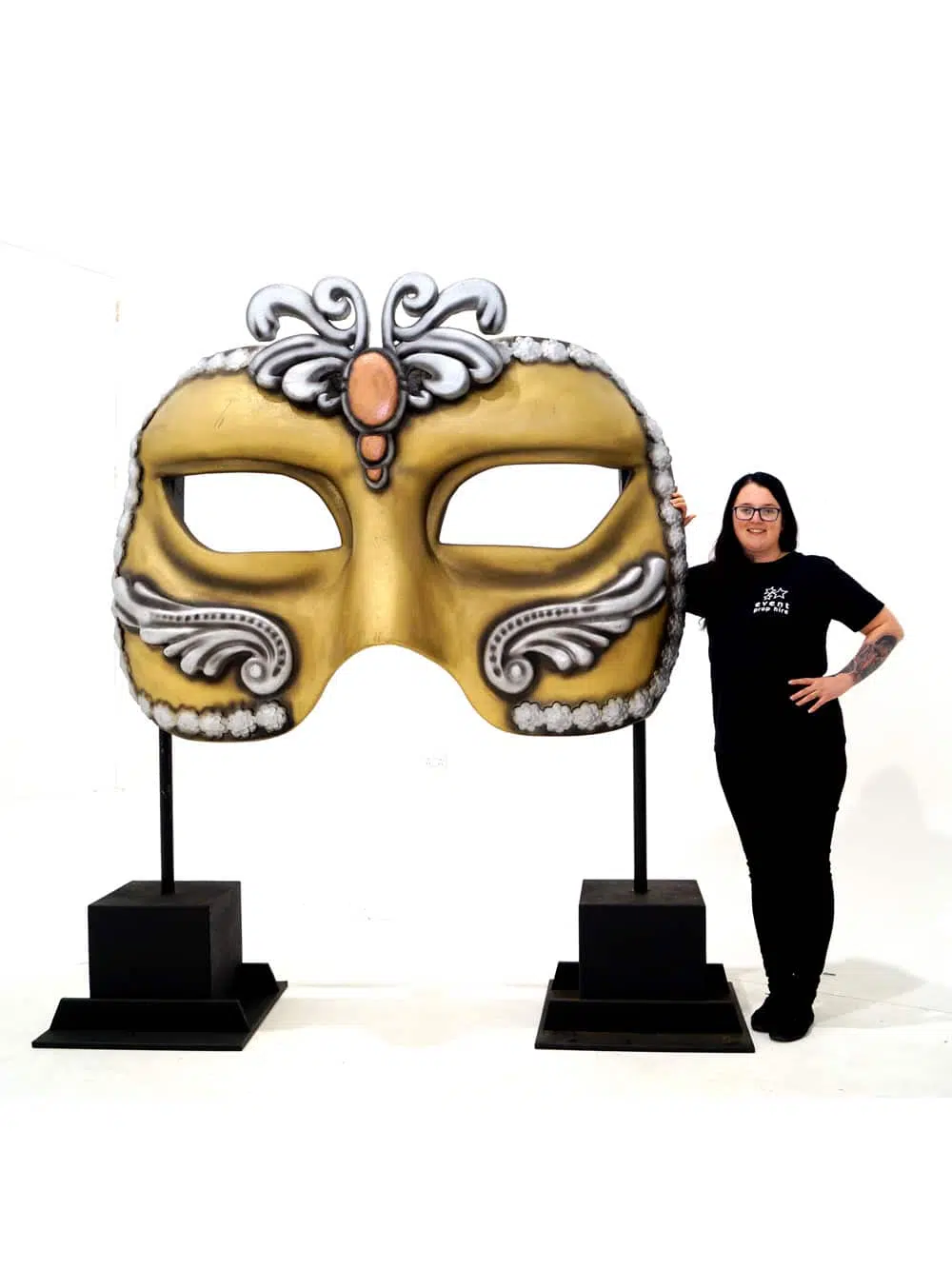 VEN26 Giant Luxury Venetian Eye Mask _event_prop_hire_009