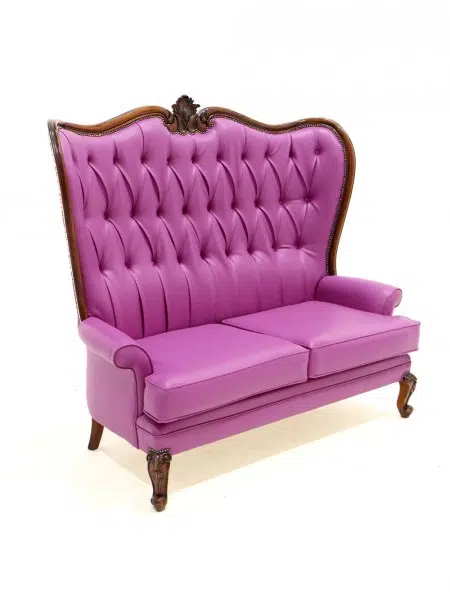 SN4527_Modern_Vintage_Style_High_Back_Two_Seater_Sofa_-_Purpleevent_prop_hire_030