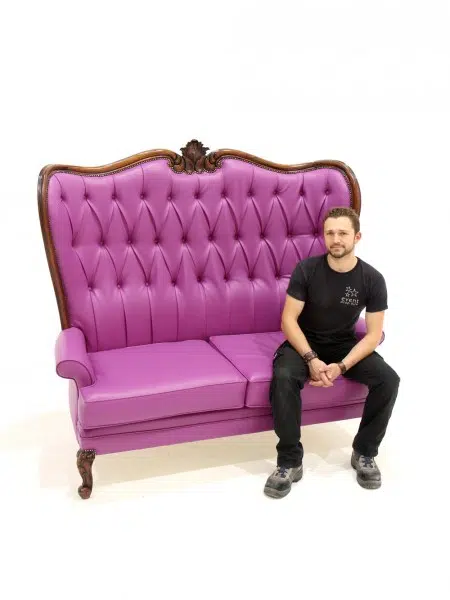 SN4527_Modern_Vintage_Style_High_Back_Two_Seater_Sofa_-_Purpleevent_prop_hire_034
