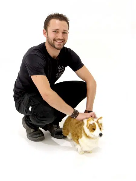 SN4543_Soft_Standing_Corgi_Dogevent_prop_hire_019