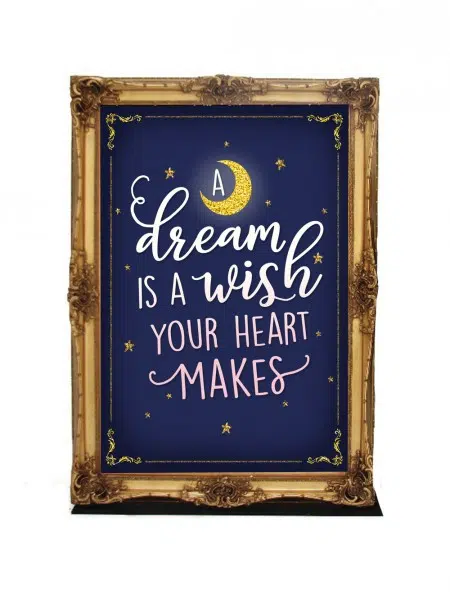 SN4700_Giant_Gold_Framed_Sign_with_Fairytale_Saying_1event_prop_hire_008