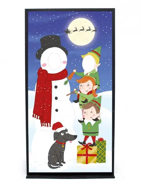 SN4734_Snowmanand_amp_Elves_Peep_Thru_Boardevent_prop_hire_002