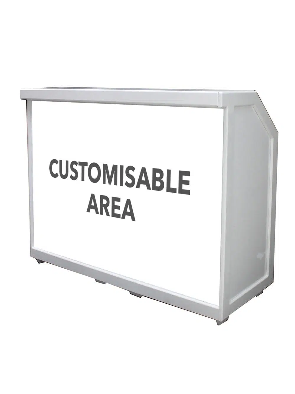 SN4165 - Customised White Drinks Bar