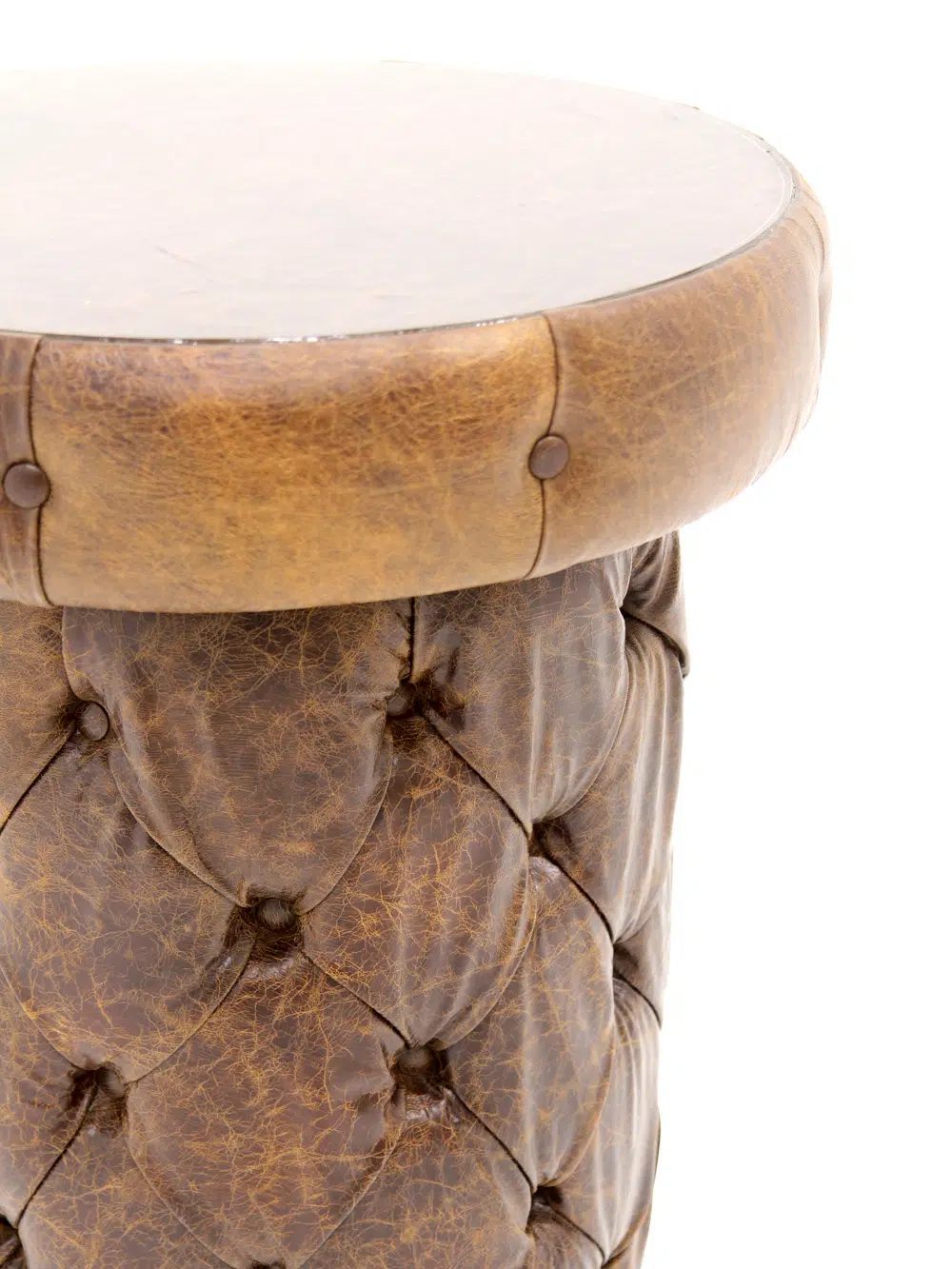 SN4511 Brown Chesterfield Poseur Table _event_prop_hire_219_Optimised