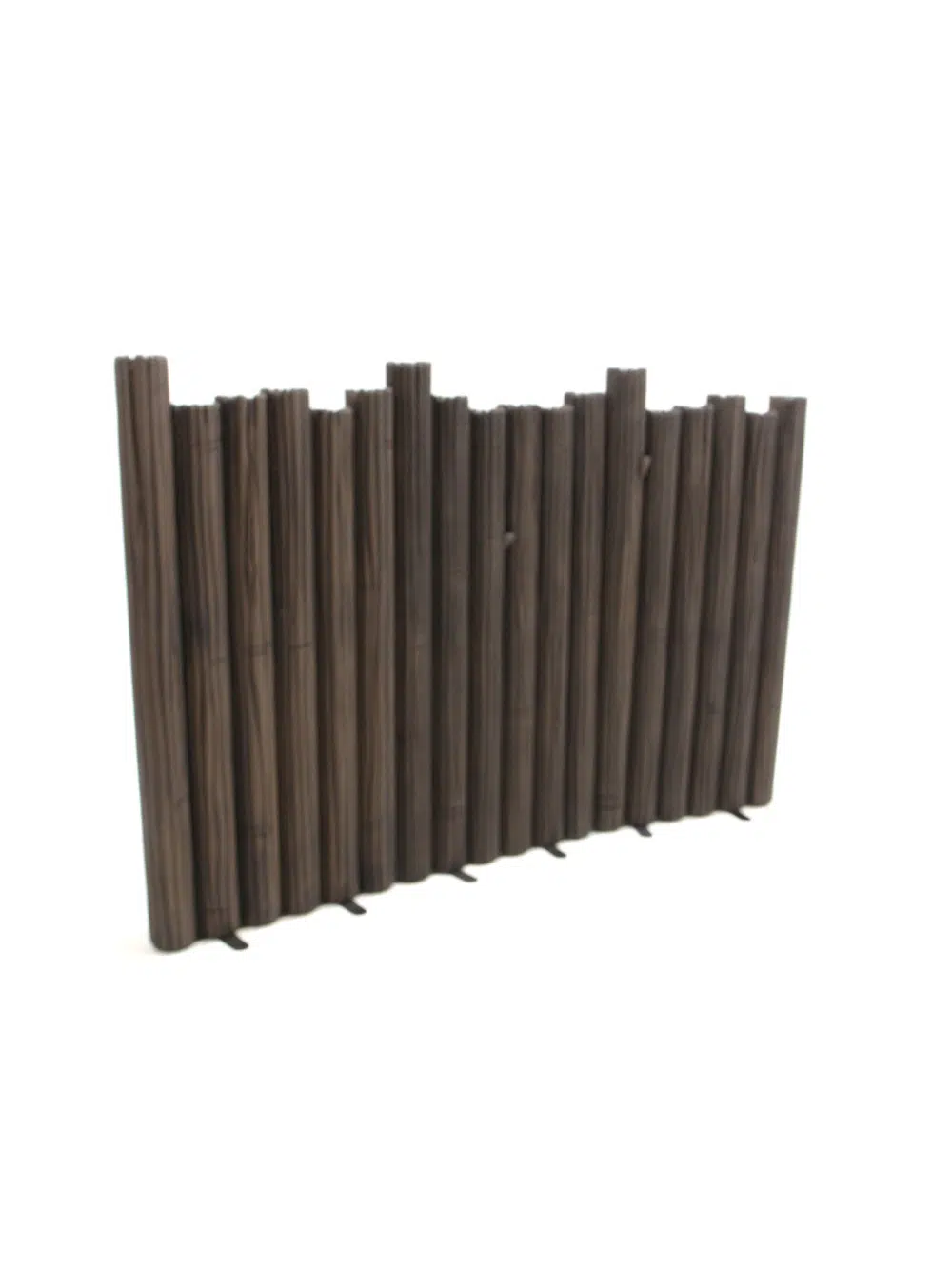 SN4564 Chunky Log Fence Section - Tall _event_prop_hire_153