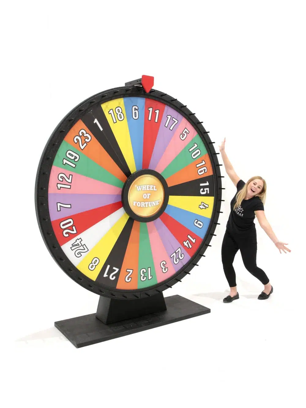 SN4693 Wheel of Fortune Party Game (Black Frame) _event_prop_hire_284_Optimised