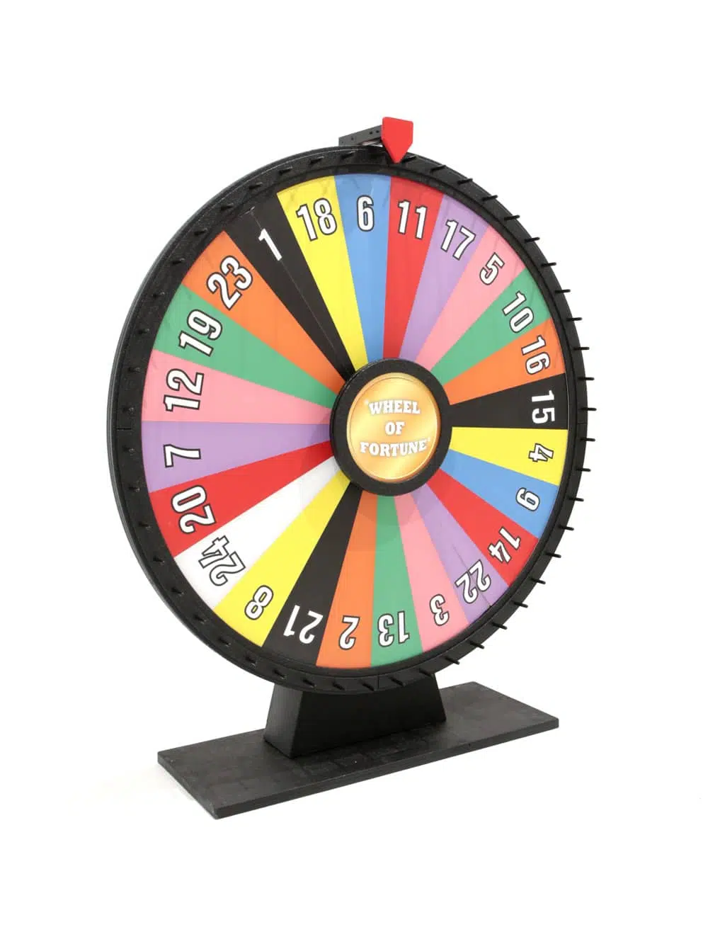 SN4693 Wheel of Fortune Party Game (Black Frame) _event_prop_hire_286_Optimised