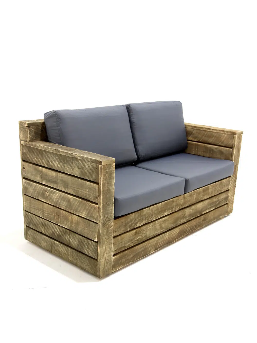 SN4828 Pallet Wood Sofa - Grey Covers _event_prop_hire_003