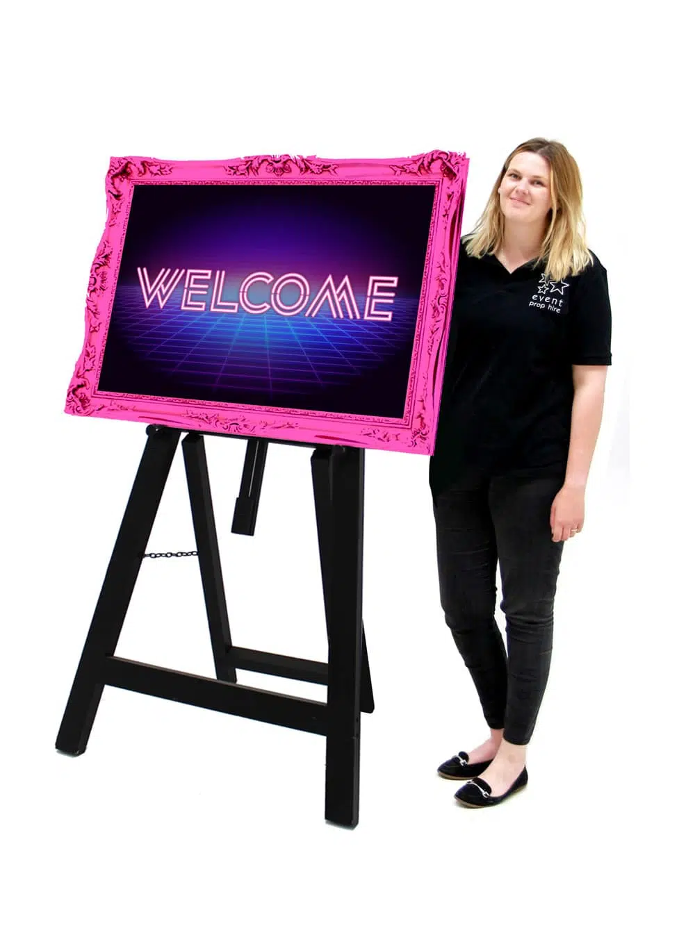 SN4715 80's Welcome Sign _event_prop_hire_001_Optimised