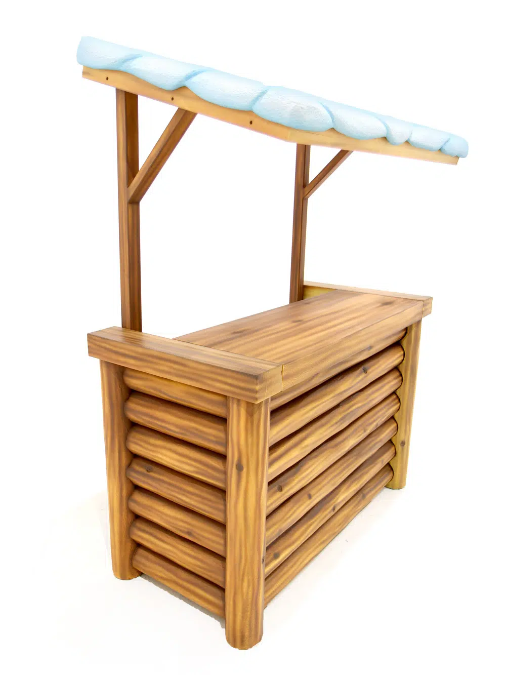 SN4937 Modular Log Bar with Snowy Roof _event_prop_hire_009