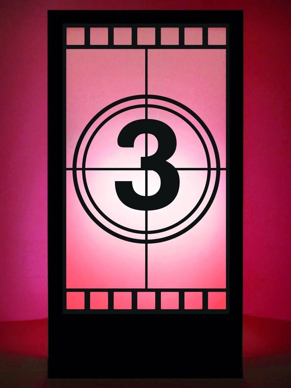 SN5360 Film Strip Silhouette Panel #3 _event_prop_hire_016