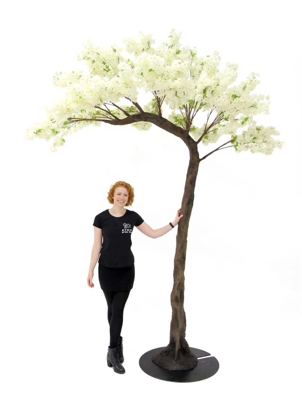 SN5246 Cream Cherry Blossom Half Arch Tree (3.5m) _event_prop_hire_081
