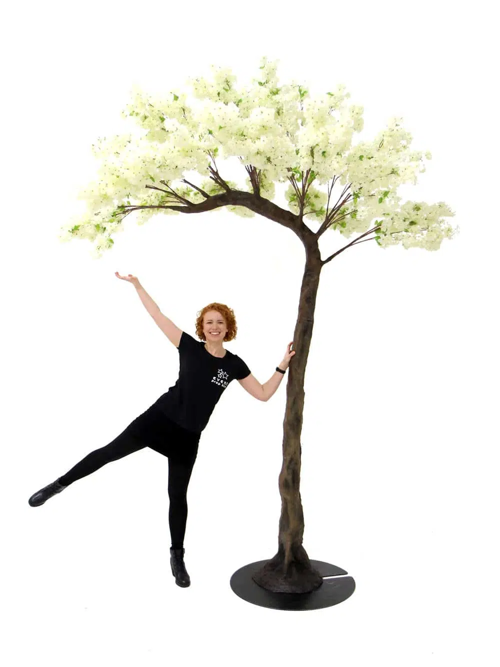 SN5246 Cream Cherry Blossom Half Arch Tree (3.5m) _event_prop_hire_082