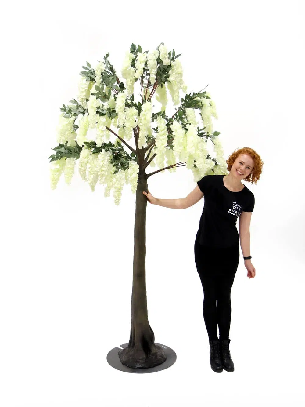 SN5317 Wisteria Flower Cluster Tree (2.8m) _event_prop_hire_040