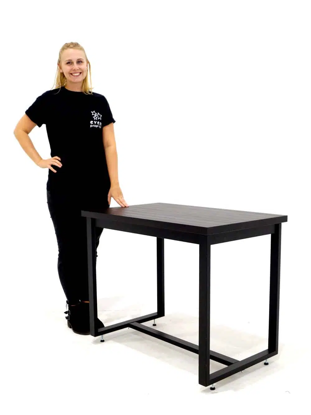 SN4905 Low Dressing Table - Black _event_prop_hire_029