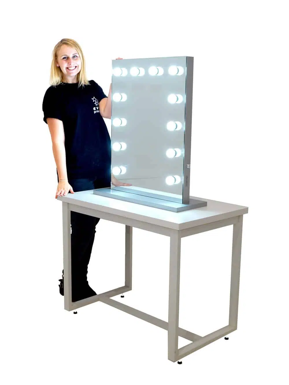 SN4906 Low Dressing Table - White _event_prop_hire_054