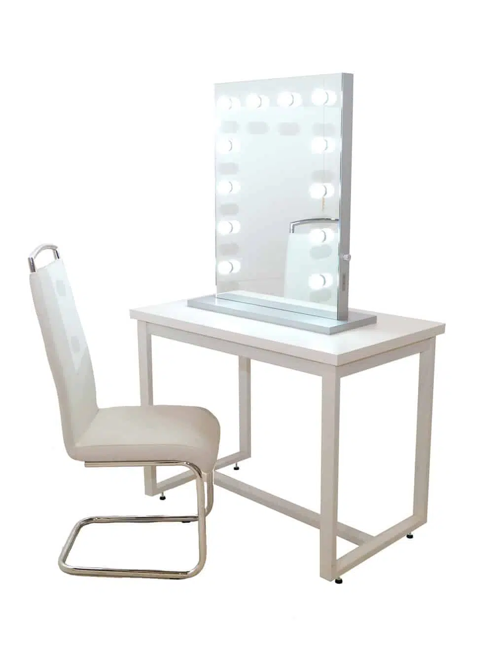 SN4906 Low Dressing Table - White _event_prop_hire_058