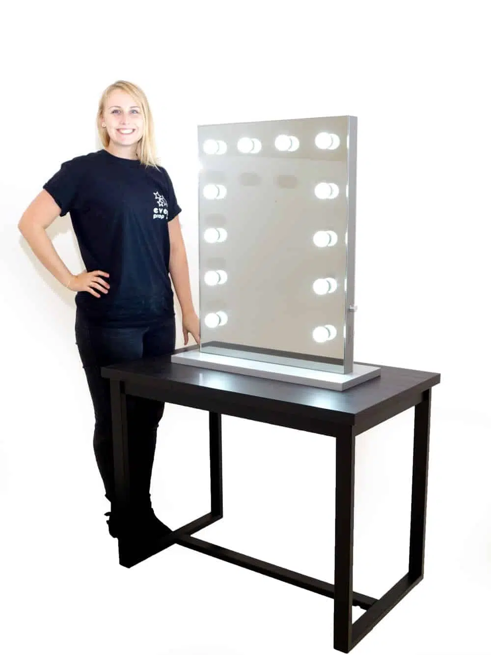 SN4906 Low Dressing Table - White _event_prop_hire_061