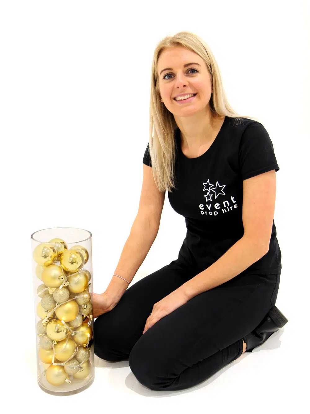 SN5437 Bauble Table Centre - Gold _event_prop_hire_023