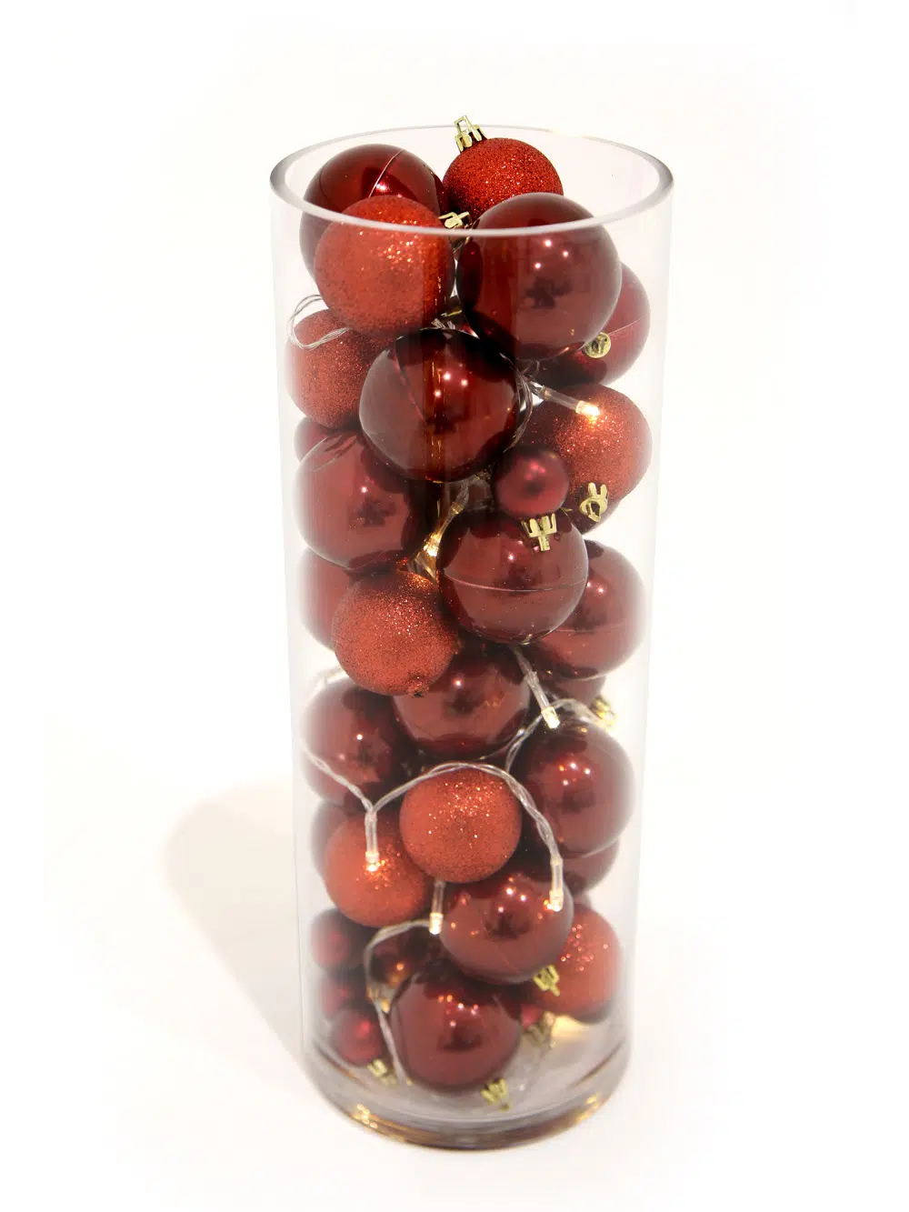 SN5438 Bauble Table Centre - Red _event_prop_hire_026