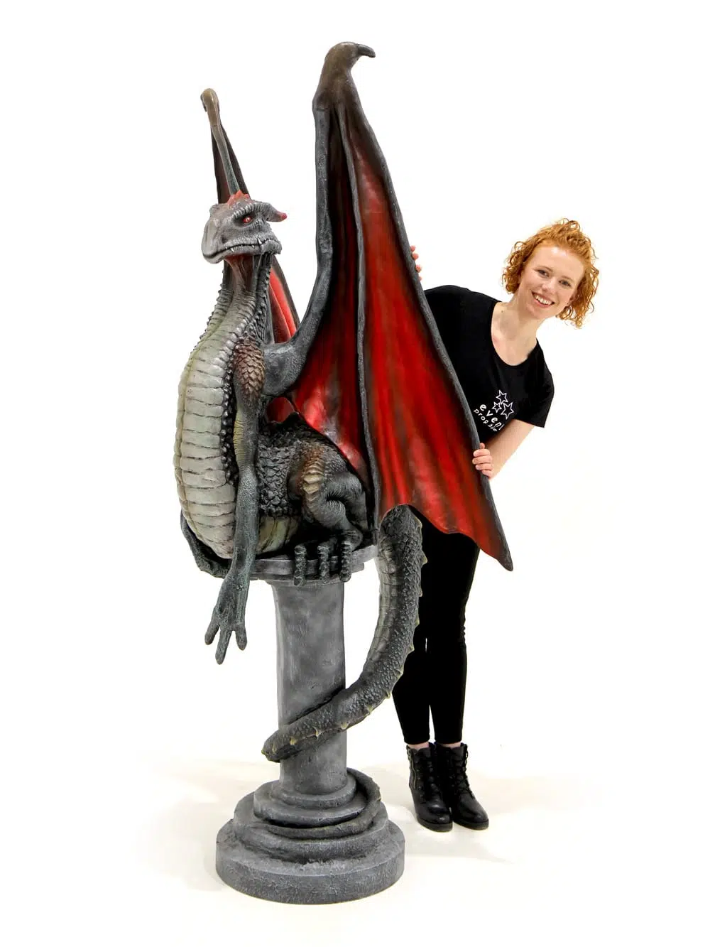 SN5525 Dragon on Plinth #2 _event_prop_hire_024