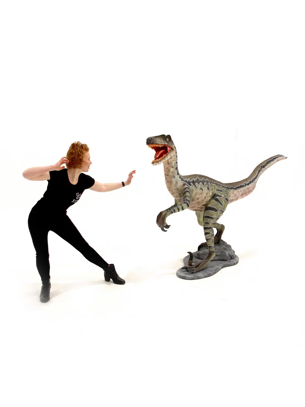 SN5527 Velociraptor Dinosaur Prop _event_prop_hire_065