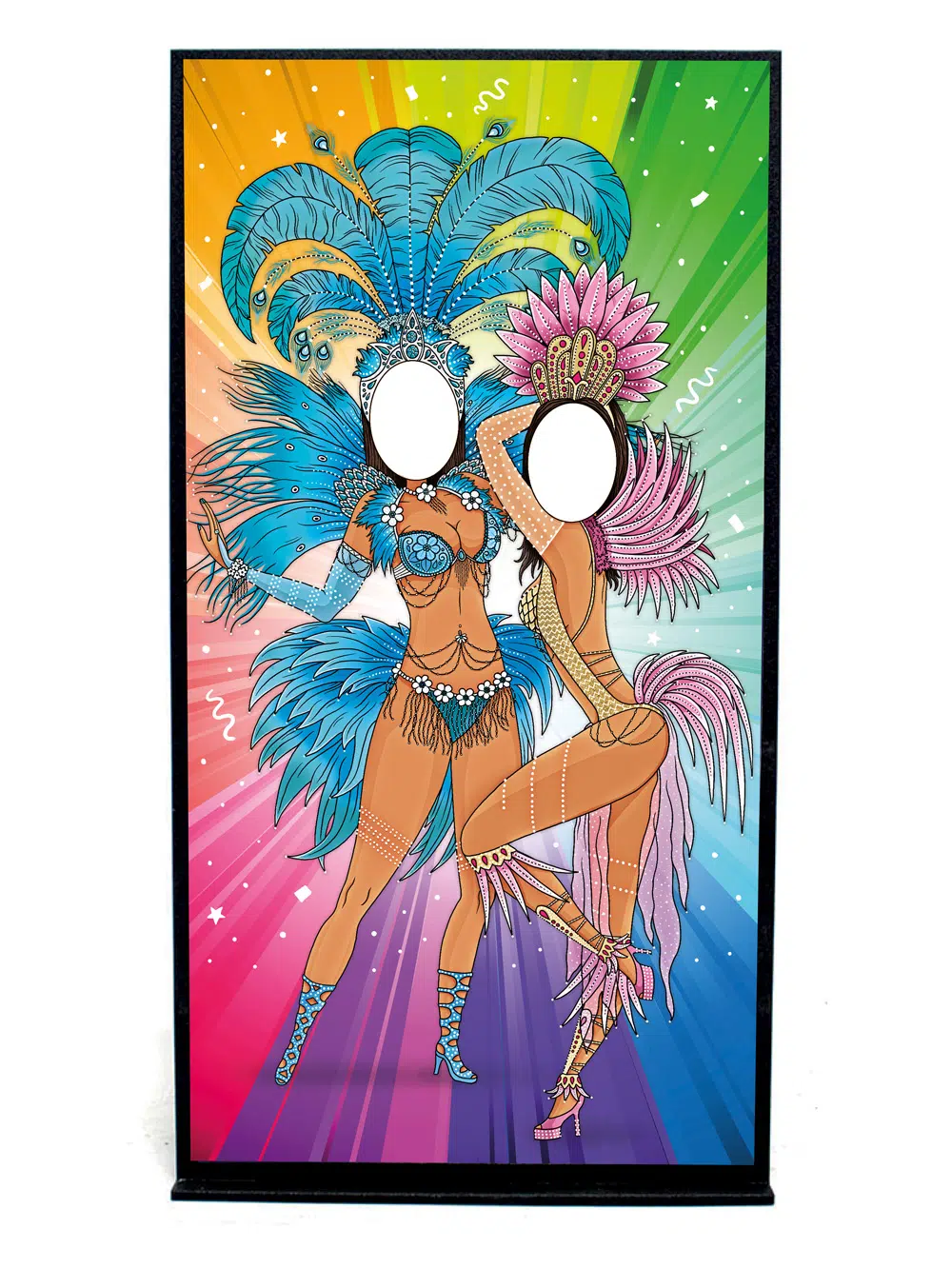 SN5332 Carnival Dancers Peep Thru Board _event_prop_hire_002_1