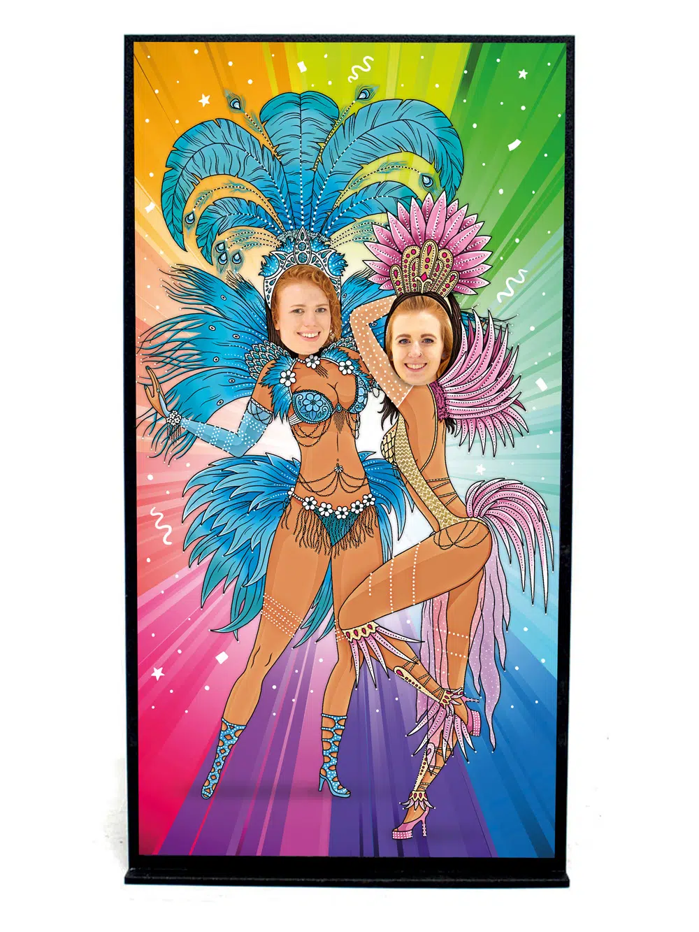 SN5332 Carnival Dancers Peep Thru Board _event_prop_hire_004