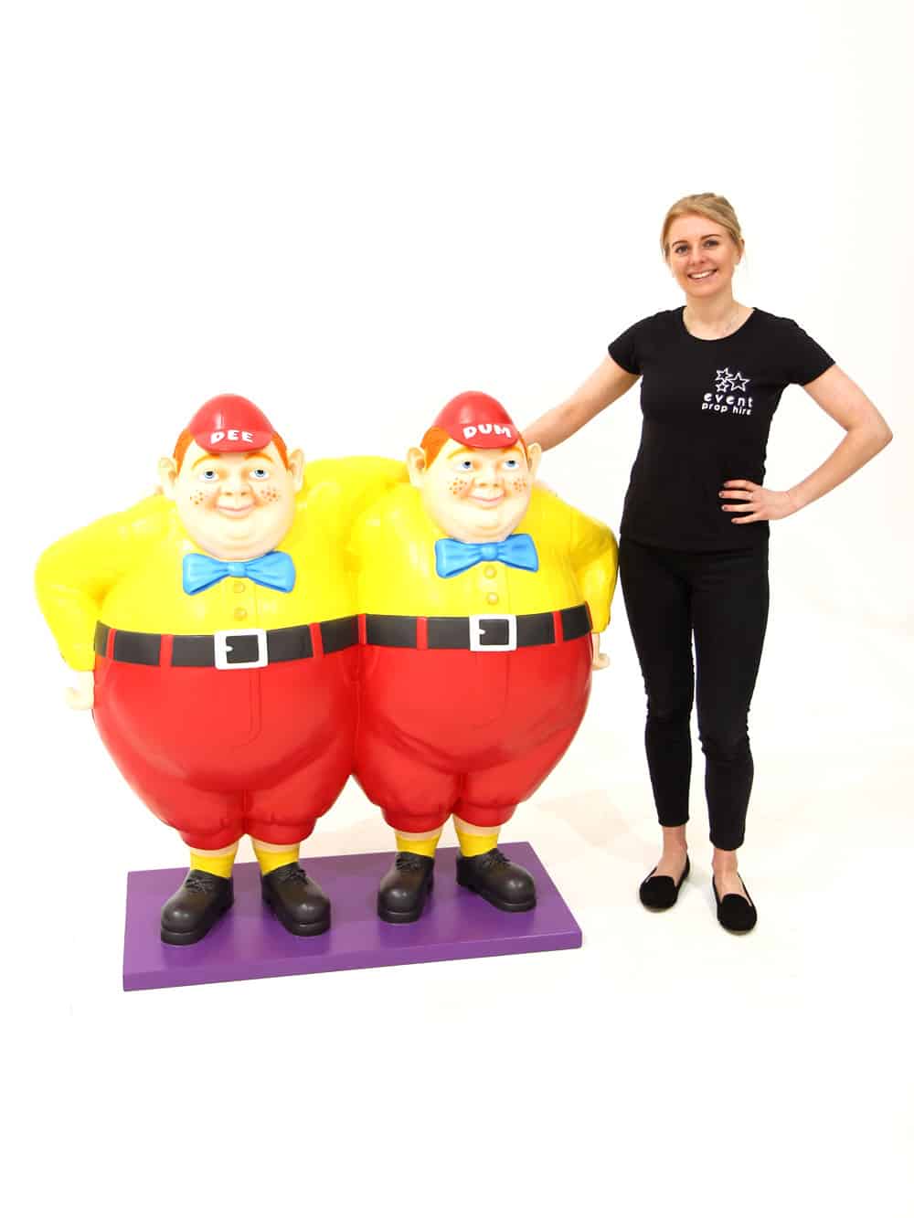 SN5646 Tweedle Dum & Tweedle Dee Characters _event_prop_hire_080