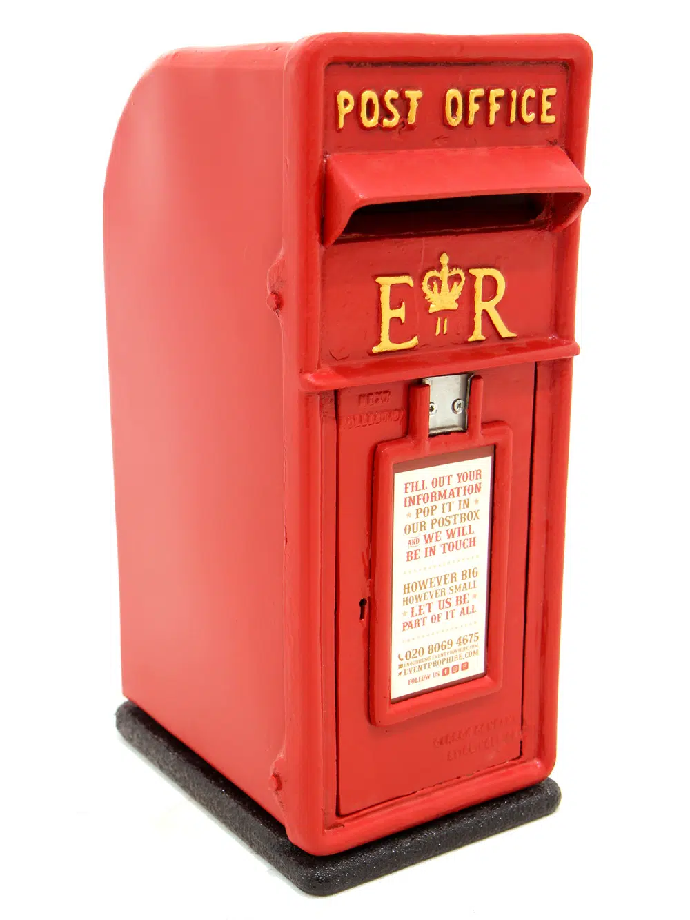 SN5680 Small Red British Postbox Prop _event_prop_hire_002