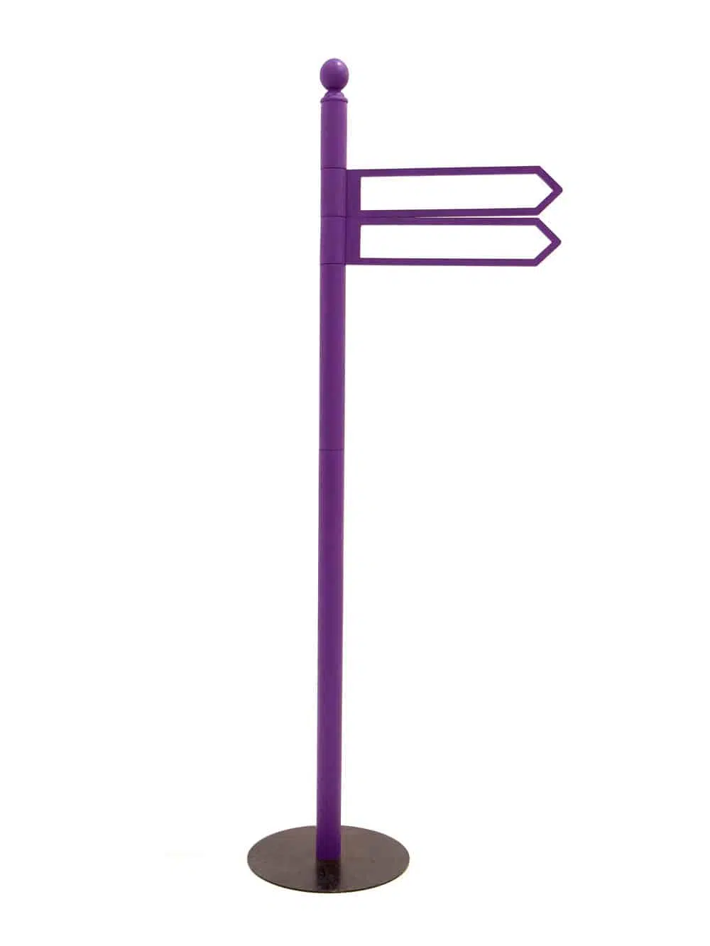 SN5882 Purple Multi Directional Sign Post x2 _event_prop_hire_189_High Res